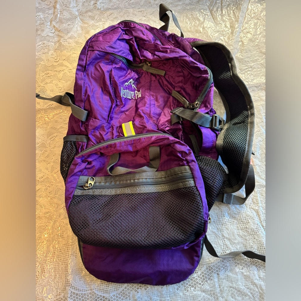 Lightweight Packable Backpack Purple - image 4
